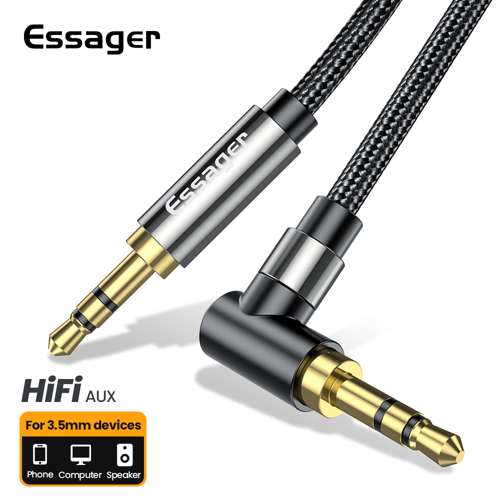 Audio Jumper Wire - Essager Aux Cáp Nối Dài Jack