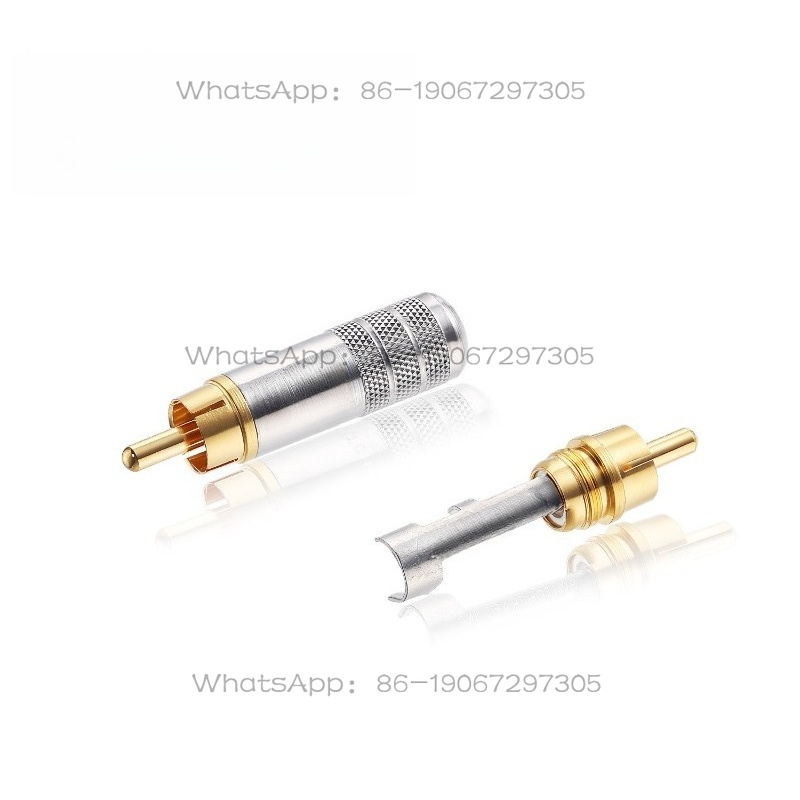 Audio Cable Rca - 3502AAU Series, Gold Plated Brass, RCA