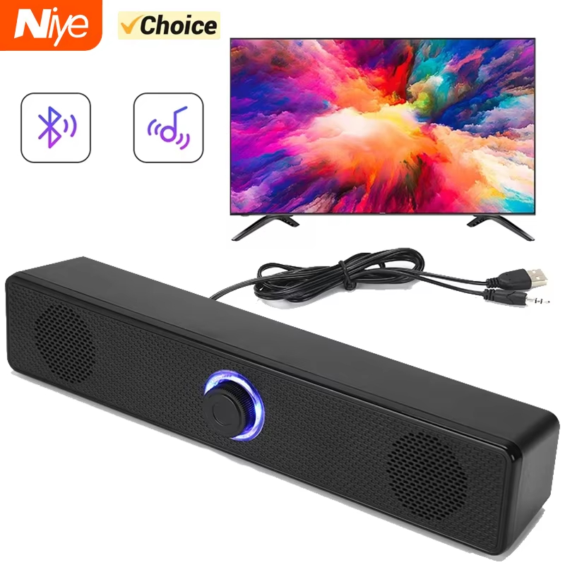 Woofer - Bluetooth Soundbar for TV Computer Home