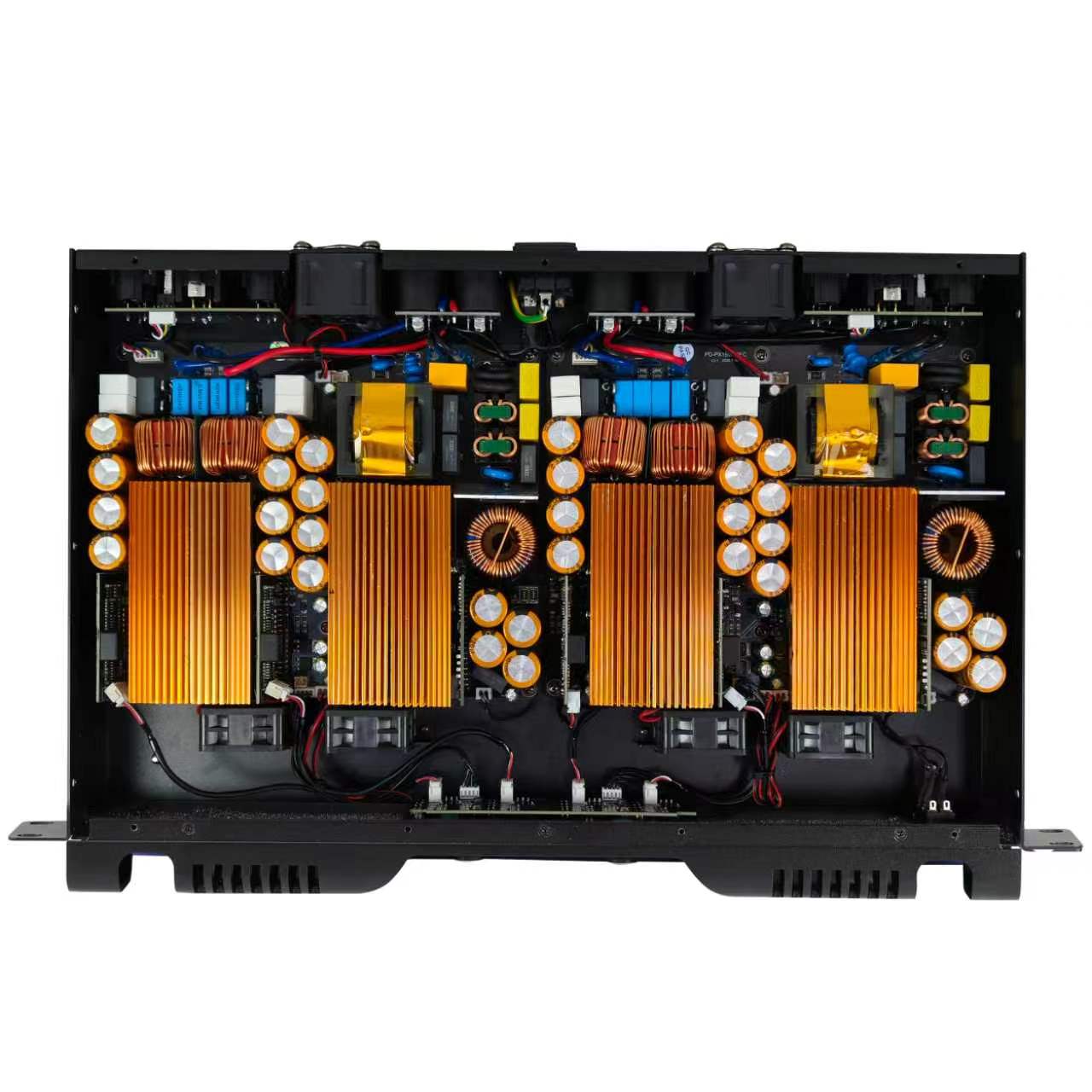 Class D Amplifier - 4*2000W 1U Digital Amplifier 2/4Channel Audio