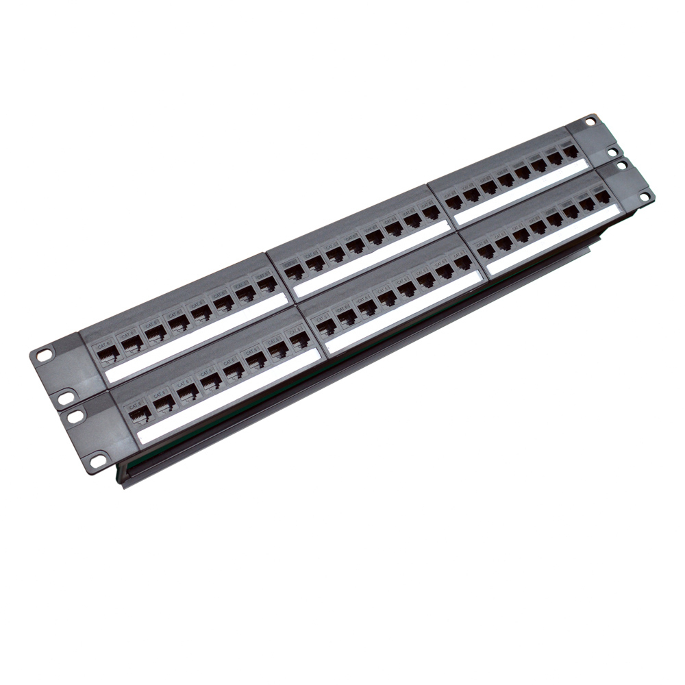 Rj45 Jack - 19in 2U Tủ Vượt Qua-Thông Qua