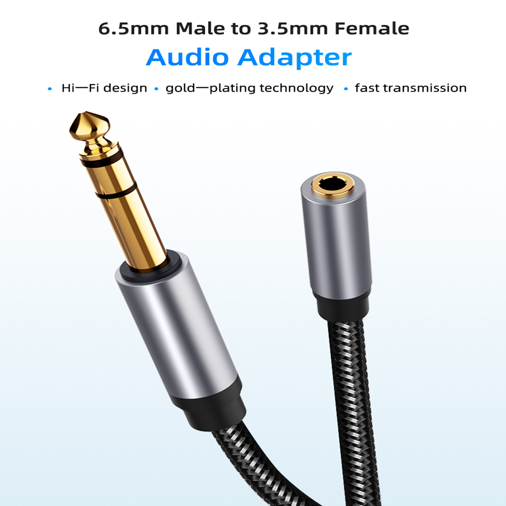 Trs Cable - Gold Plated 1/4 To 1/8 Inch