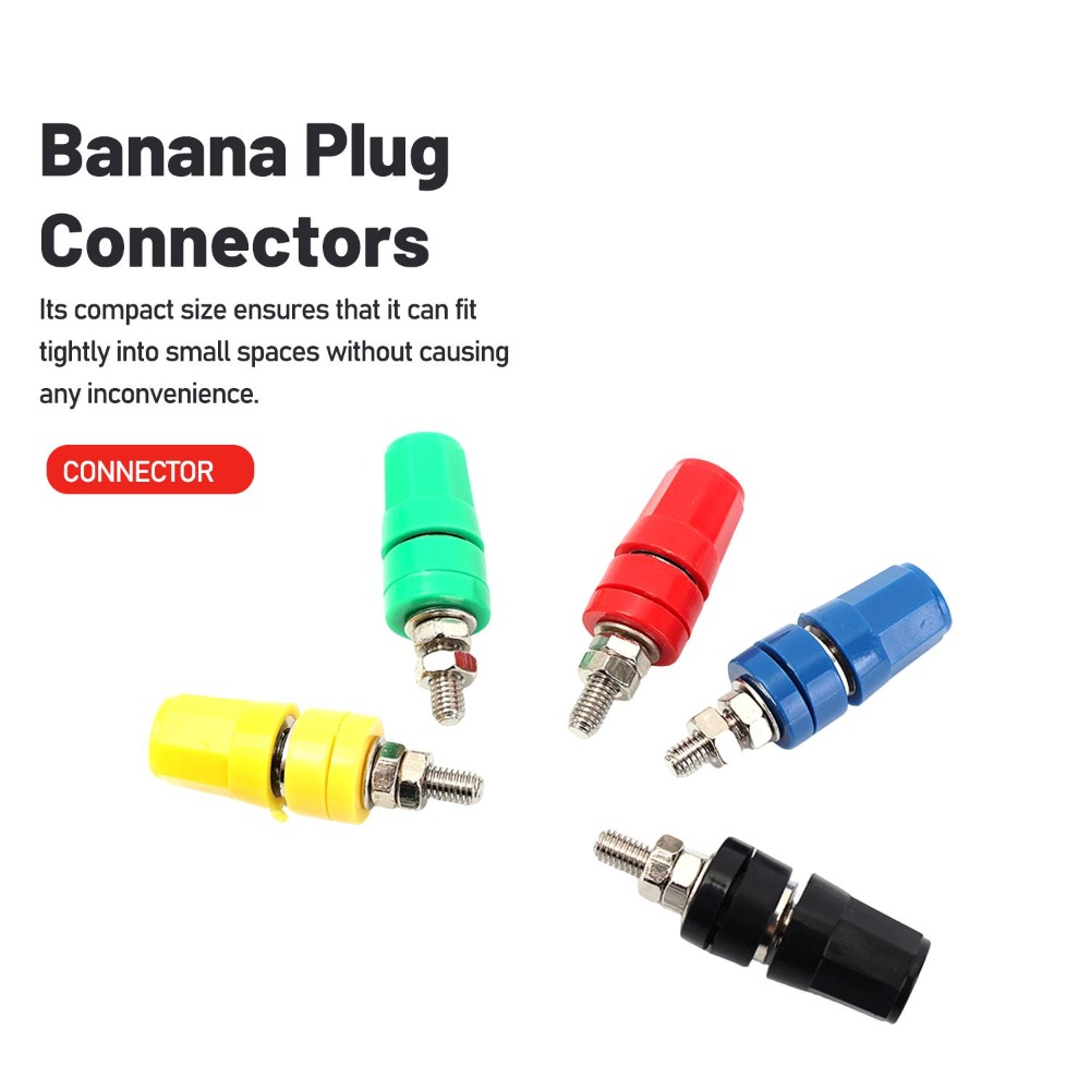 1-6PCS 4MM Banana Socket Insul - đánh giá và giá Banana Plug