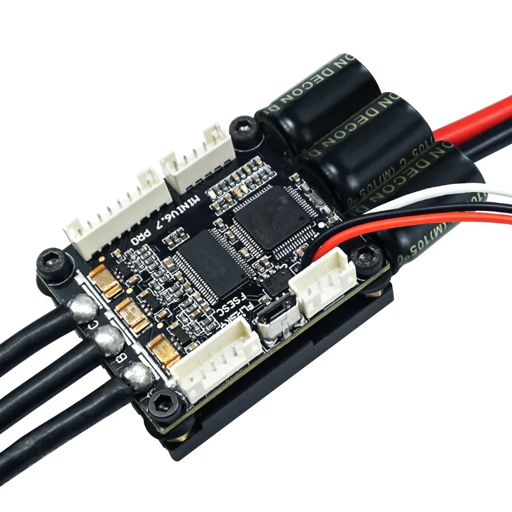 New Flipsky 4-12S 70A Mini FSE - đánh giá và giá Heatsink Aluminum