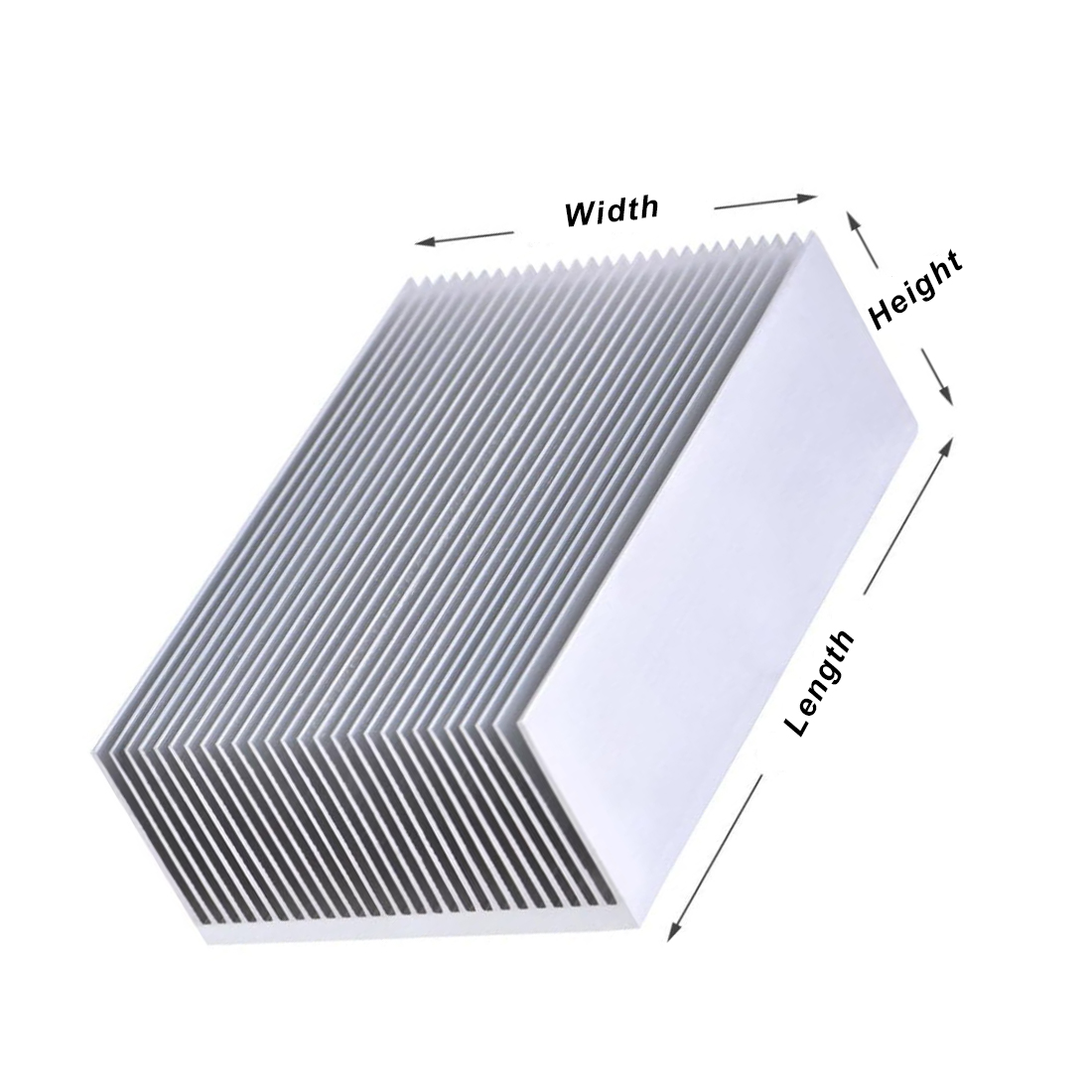DIY Cooler Aluminum Heatsink G - đánh giá và giá Heatsink Aluminum