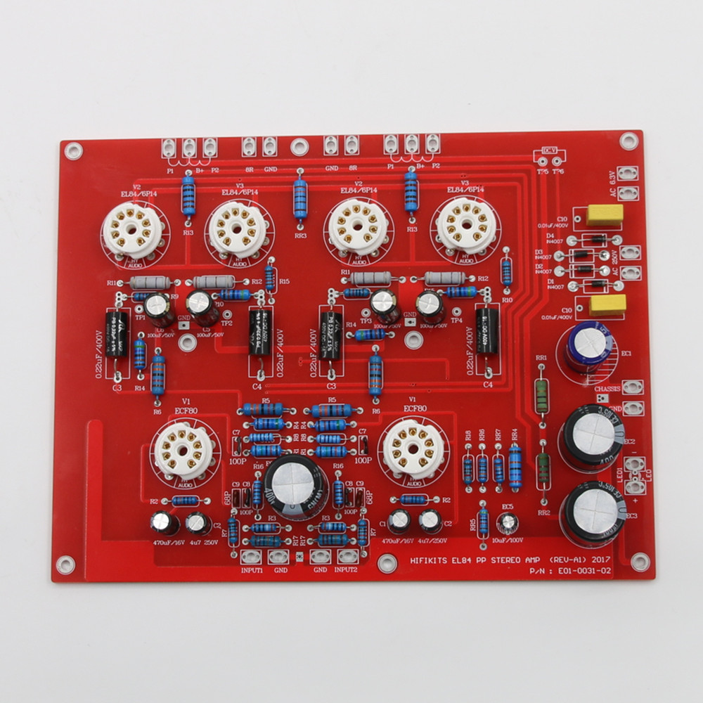 HiFi EL84+ECF80 Stereo Push Pu - đánh giá và giá Hifi Amplifier Board