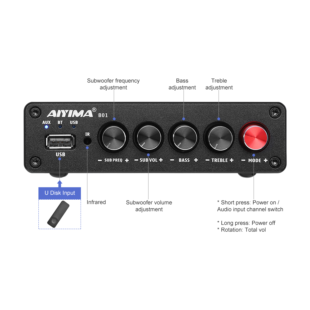 AIYIMA B01 Bluetooth Bộ Khuếch - đánh giá và giá Es9018 Dac
