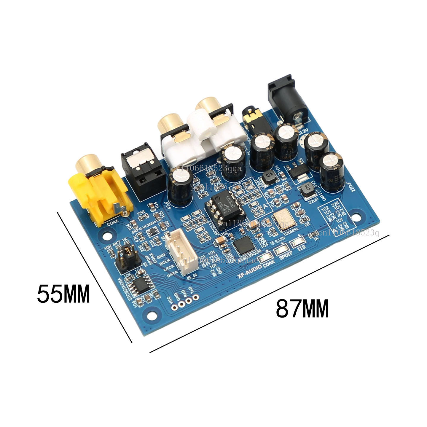 ES9039Q2M I2S DSD fiber, coaxi - đánh giá và giá Dac Board