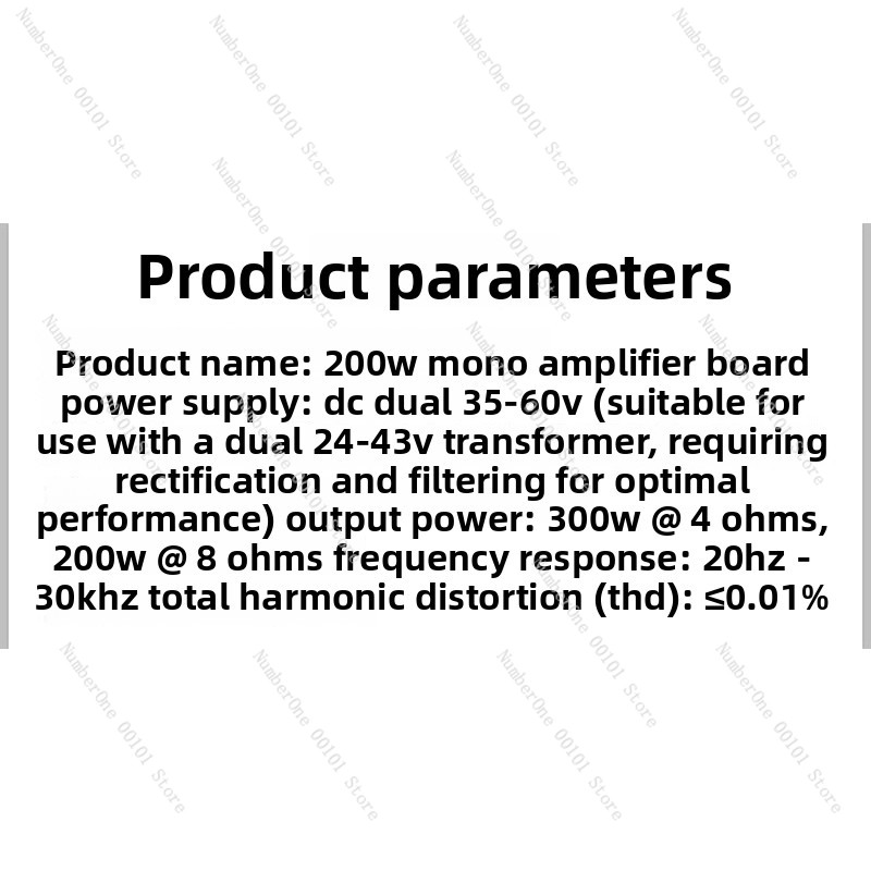 Upgraded 200W Mono HiFi Power  - đánh giá và giá Audio Amplifier Board