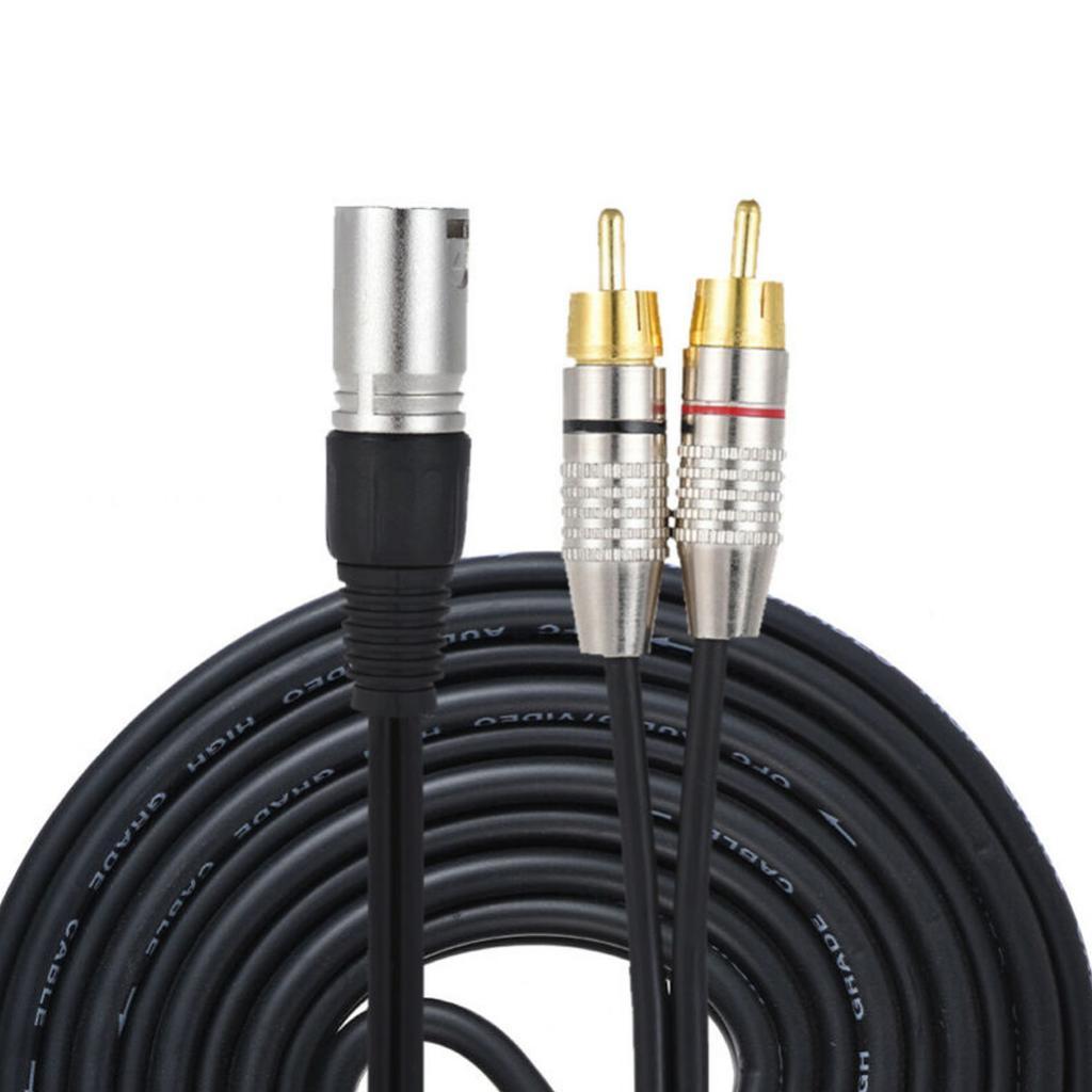 XLR Audio Splitter Cable to Rc - đánh giá và giá Rca Cable