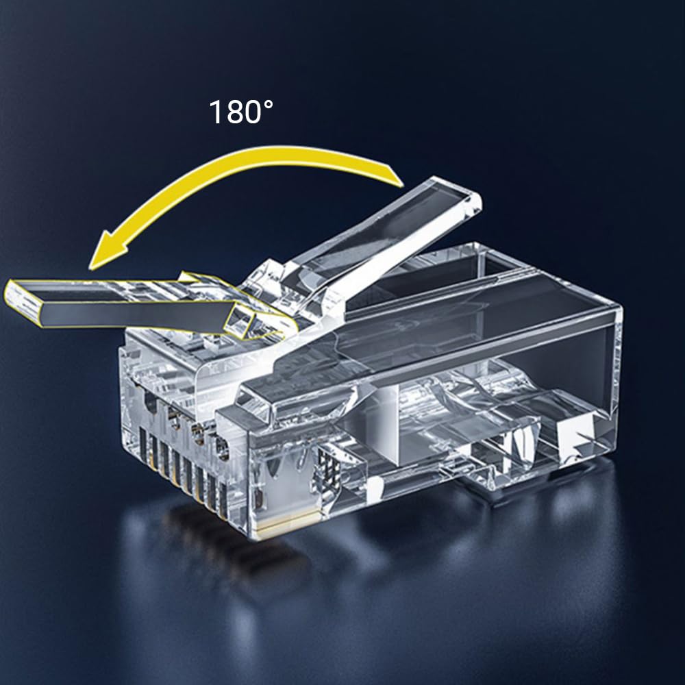 RJ45 Connector CAT6 Pass Throu - đánh giá và giá Rj45 Jack