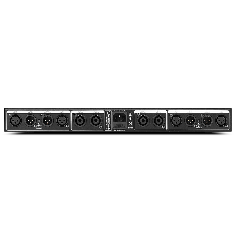 New Arrivals D Class 1U 4 Chan - đánh giá và giá Class D Amplifier