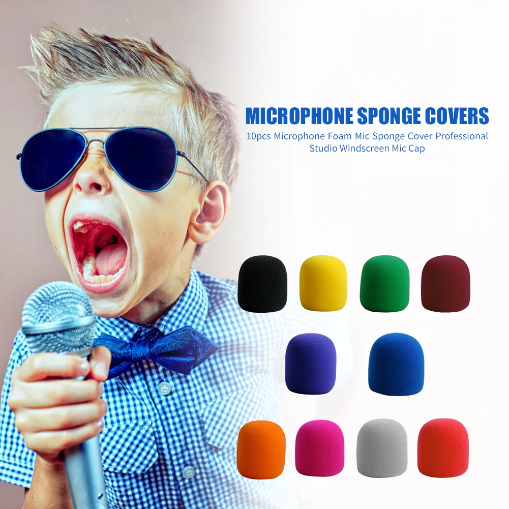 50/30/10PC Mic Foam Microphone - đánh giá và giá Microphone Capsule