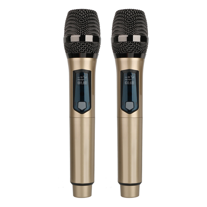 Wireless Microphone 2 Channels - đánh giá và giá Ribbon Microphone