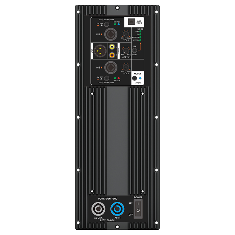 MD 800-Watt DSP 2-Channel Meta - đánh giá và giá Class D Amplifier