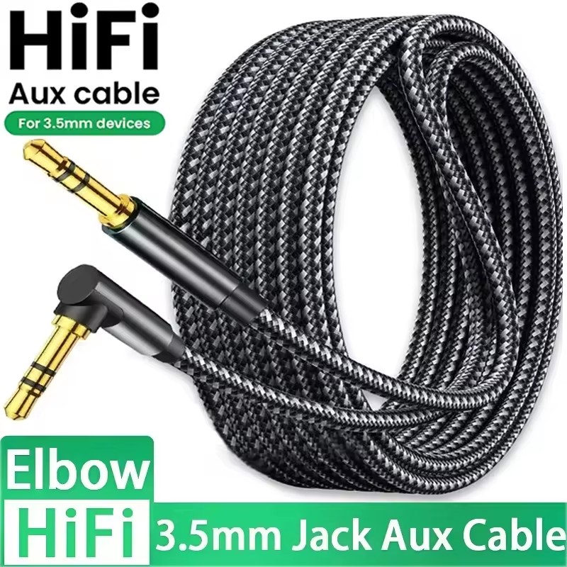 3.5mm Jack Audio Cable 90 Degr - đánh giá và giá Audio Jumper Wire