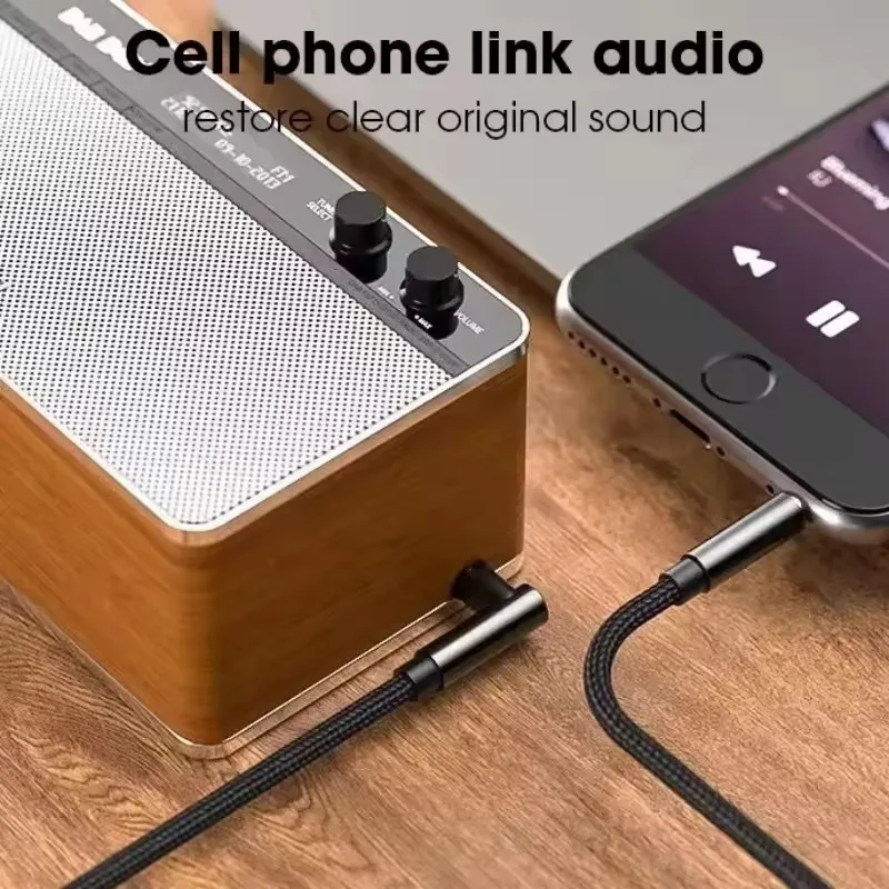 3.5mm Jack Audio Cable 90 Degr - đánh giá và giá Audio Jumper Wire