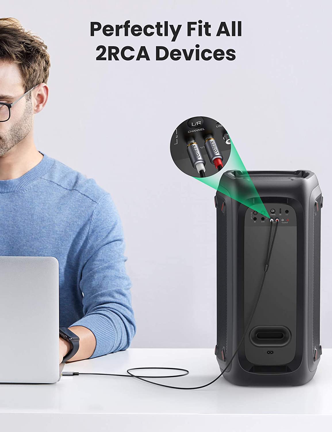 UGREEN USB C to RCA Audio Cabl - đánh giá và giá Audio Cable Rca