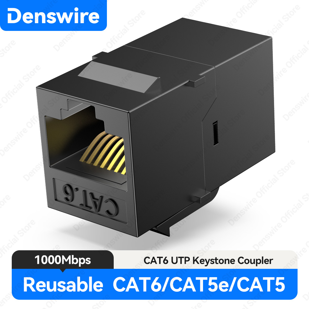 Denswire RJ45 CAT6 Inline Coup - đánh giá và giá Rj45 Jack