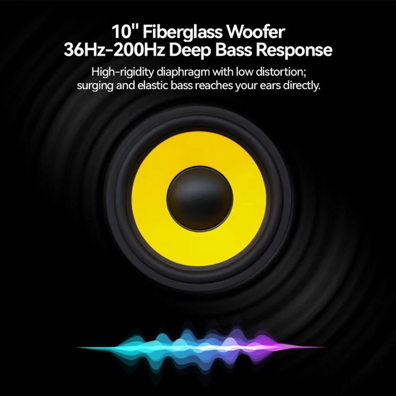 10 Inch Powered Deep Bass Subw - đánh giá và giá Subwoofer