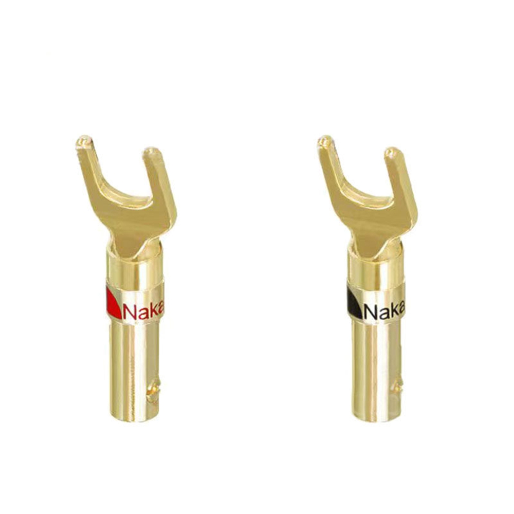 4Pcs Gold Plated Y U Shape Ban - đánh giá và giá Banana Plug