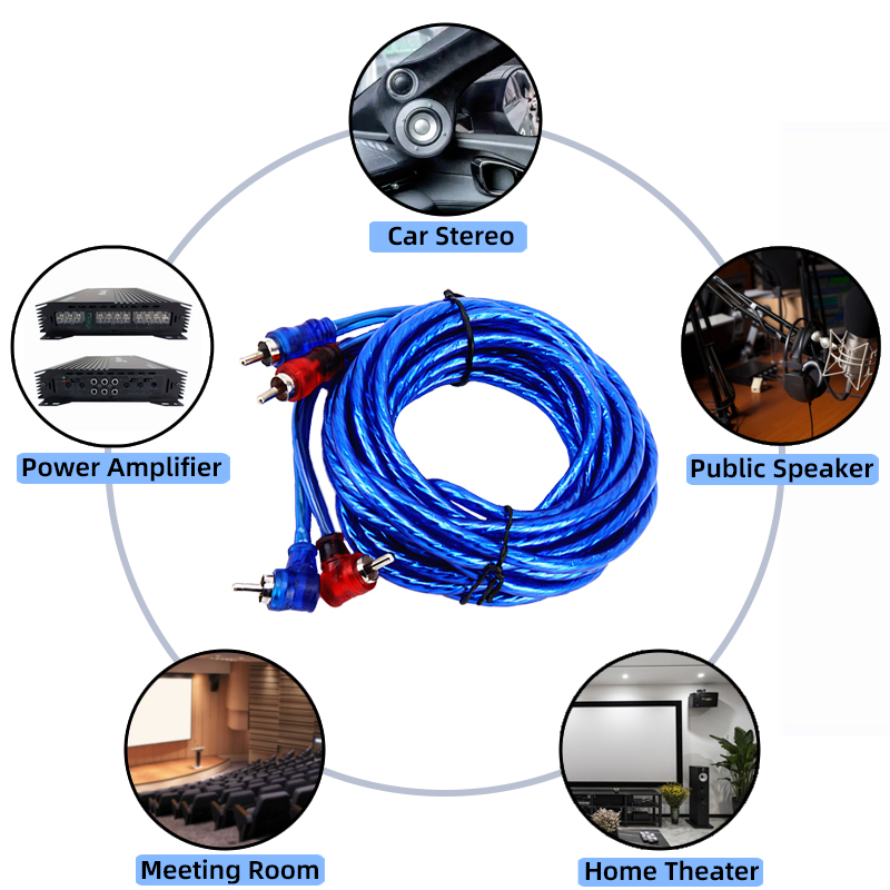 8GA 1500W Car Audio Speaker Wi - đánh giá và giá Audio Jumper Wire