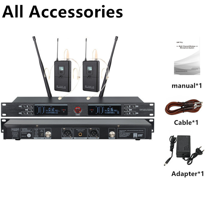 640-690MHz UR-2000-H Dual Chan - đánh giá và giá Ribbon Microphone