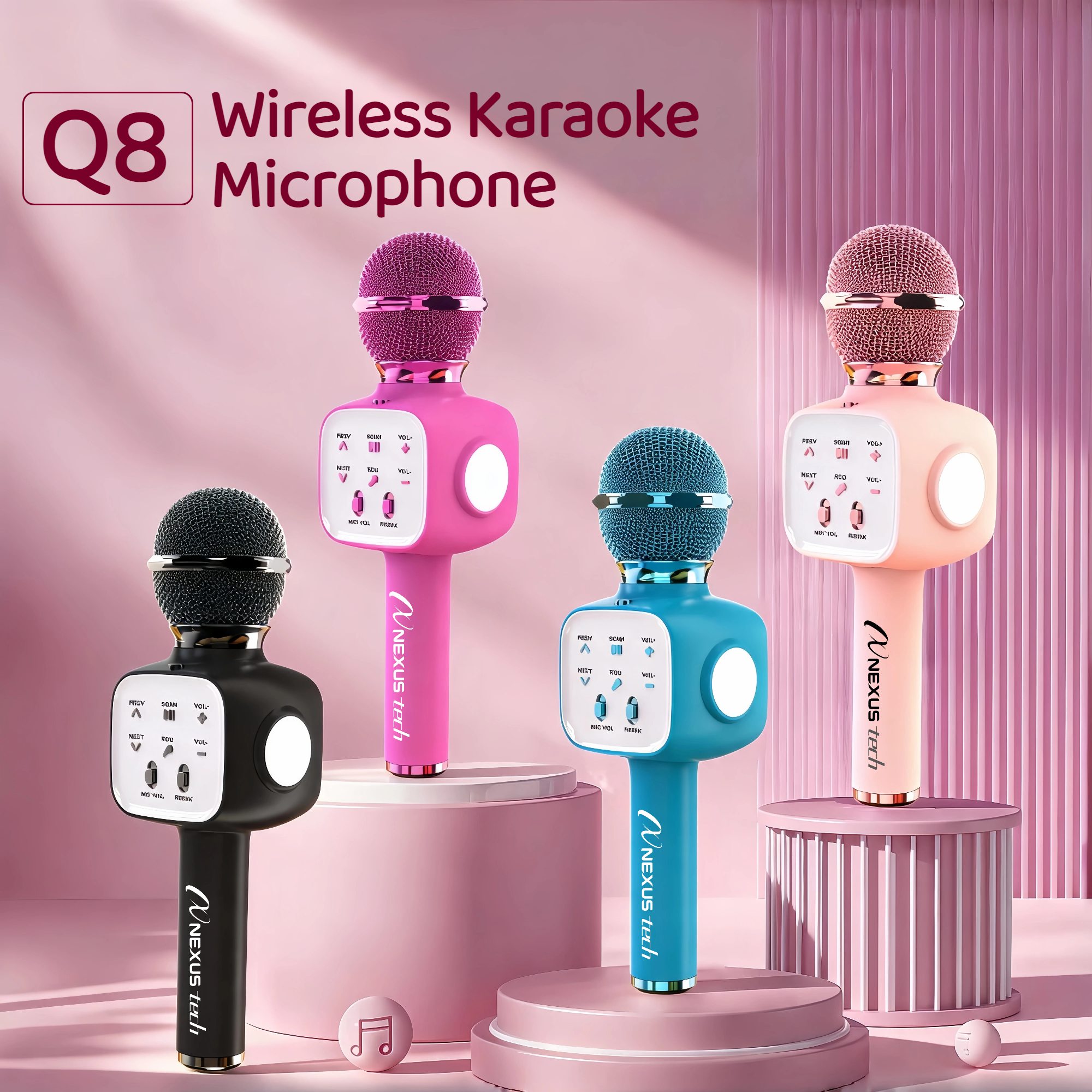 Wireless Bluetooth 5.2 Karaoke - đánh giá và giá Speaker Kit