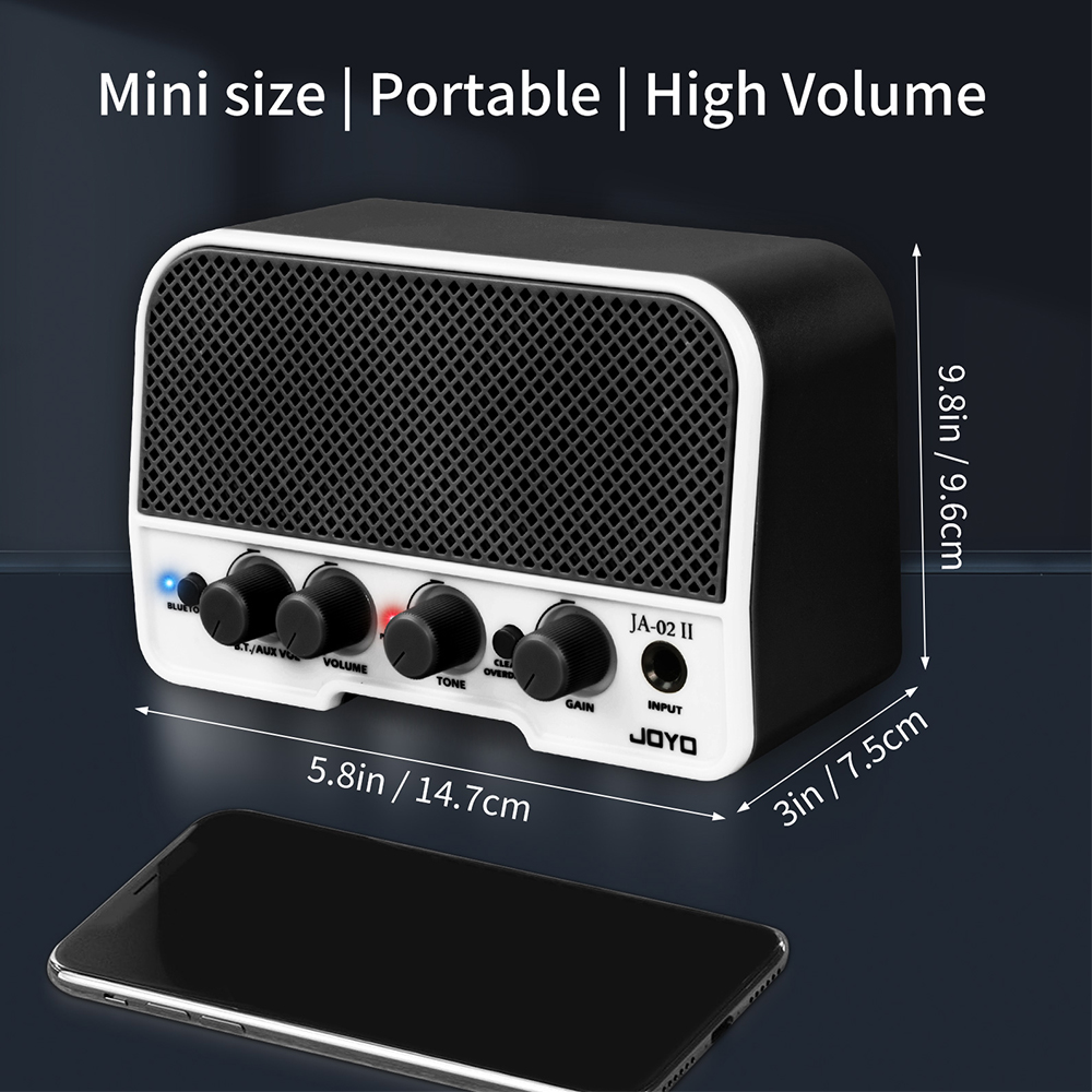 JOYO JA-02 II Đàn Guitar Mini  - đánh giá và giá Headphone Parts
