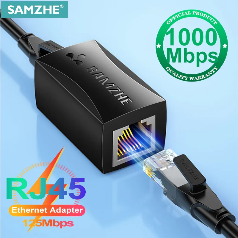 SAMZHE Ethernet Adapter 8P8C R - đánh giá và giá Rj45 Jack