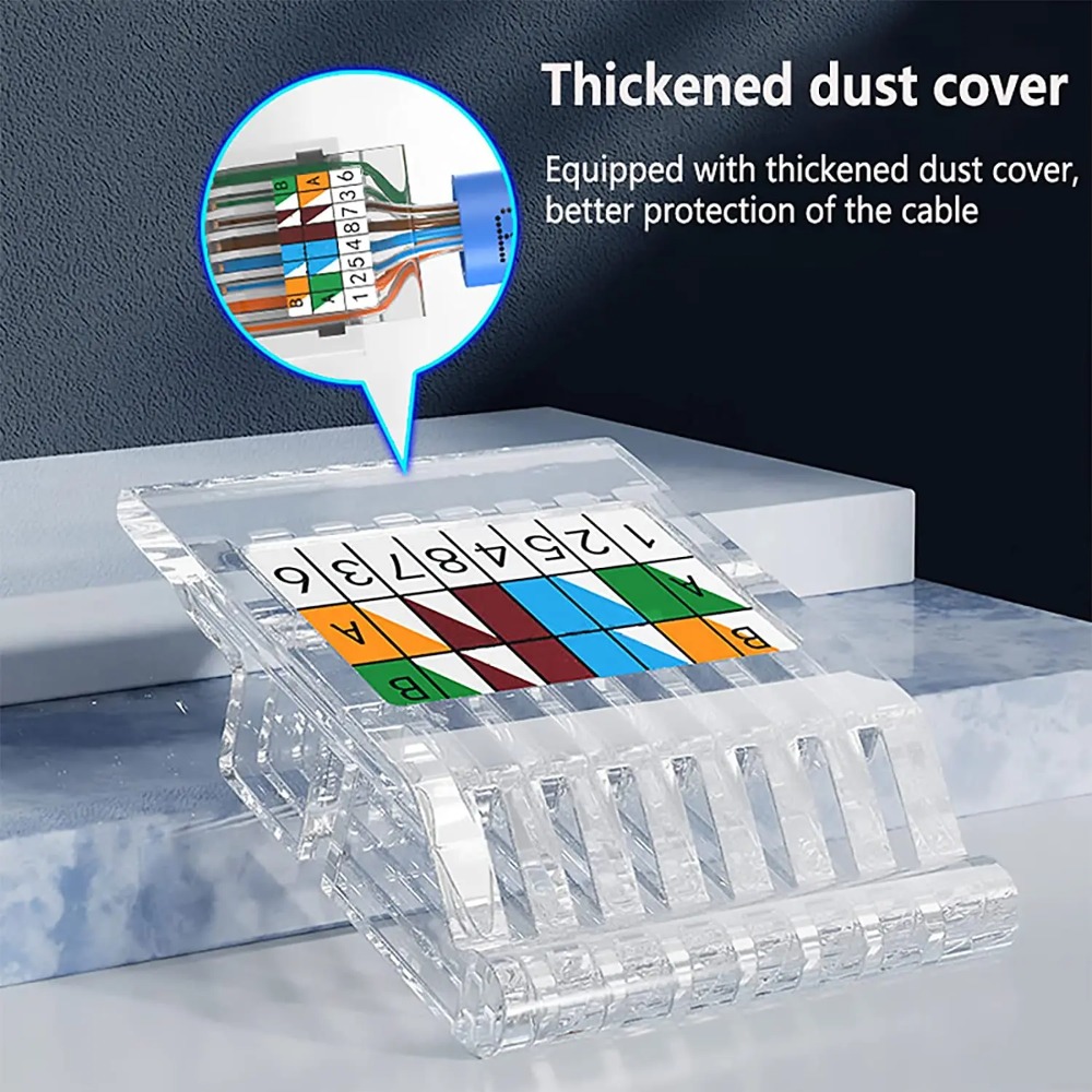 Cat6 Tool-Less RJ45 Keystone J - đánh giá và giá Rj45 Jack