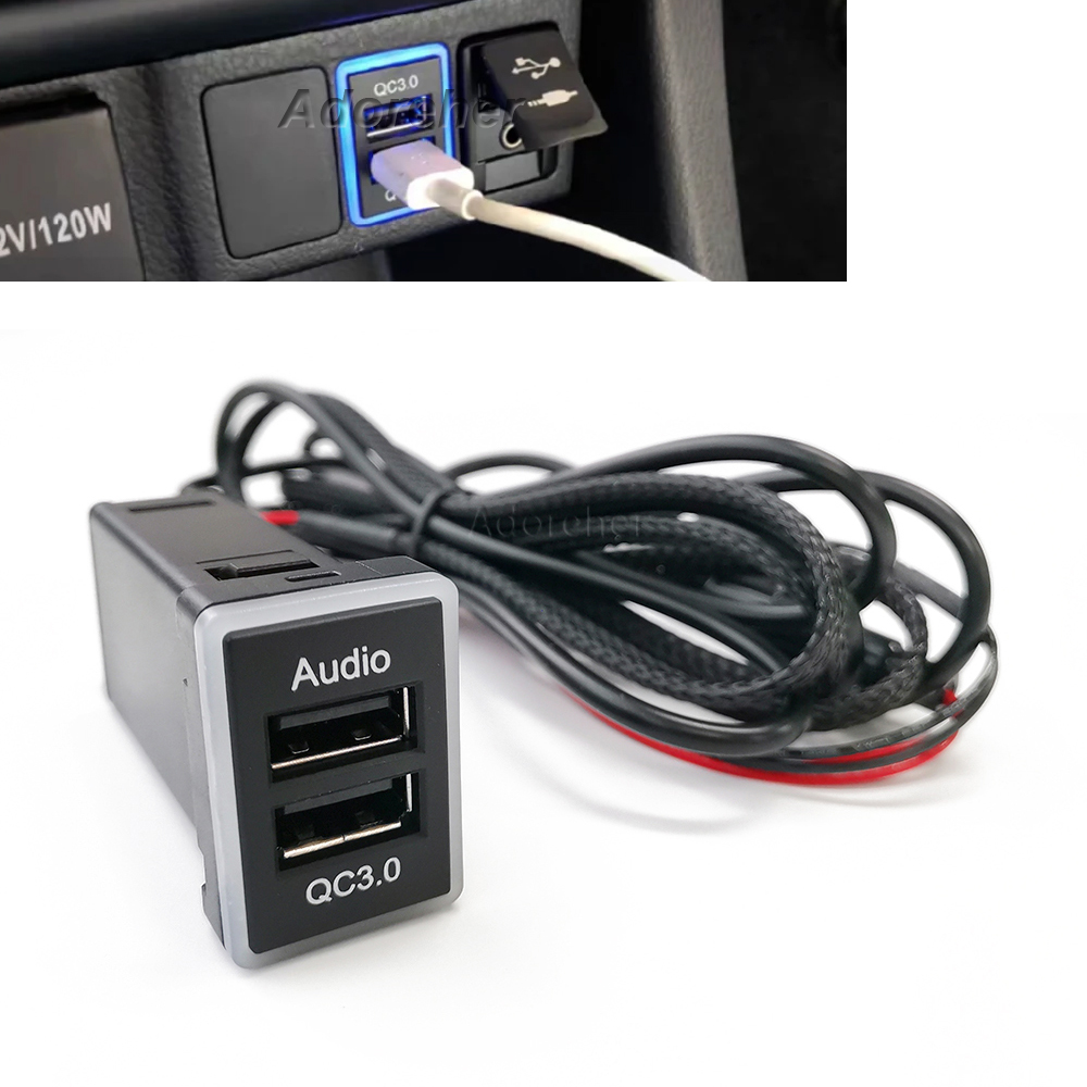 1Pc Fast Car Charger Audio QC3 - đánh giá và giá Audio Interface