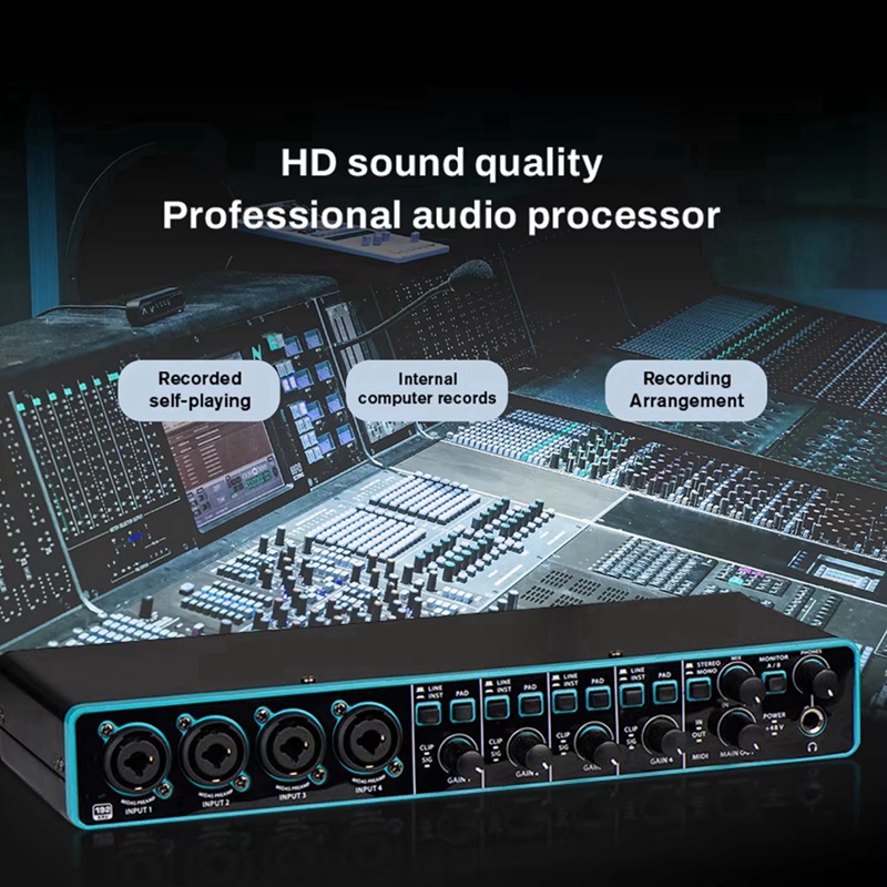 Audio Interface Sound Card Pro - đánh giá và giá Audio Interface