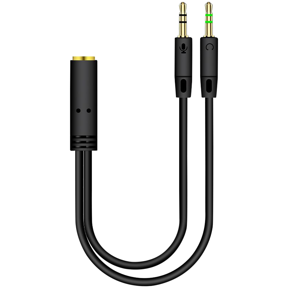 3.5mm Jack 2 Male To 1 Female  - đánh giá và giá Audio Jumper Wire