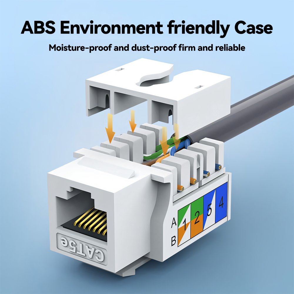 Denswire RJ45 Cat5E/6 Keystone - đánh giá và giá Rj45 Jack