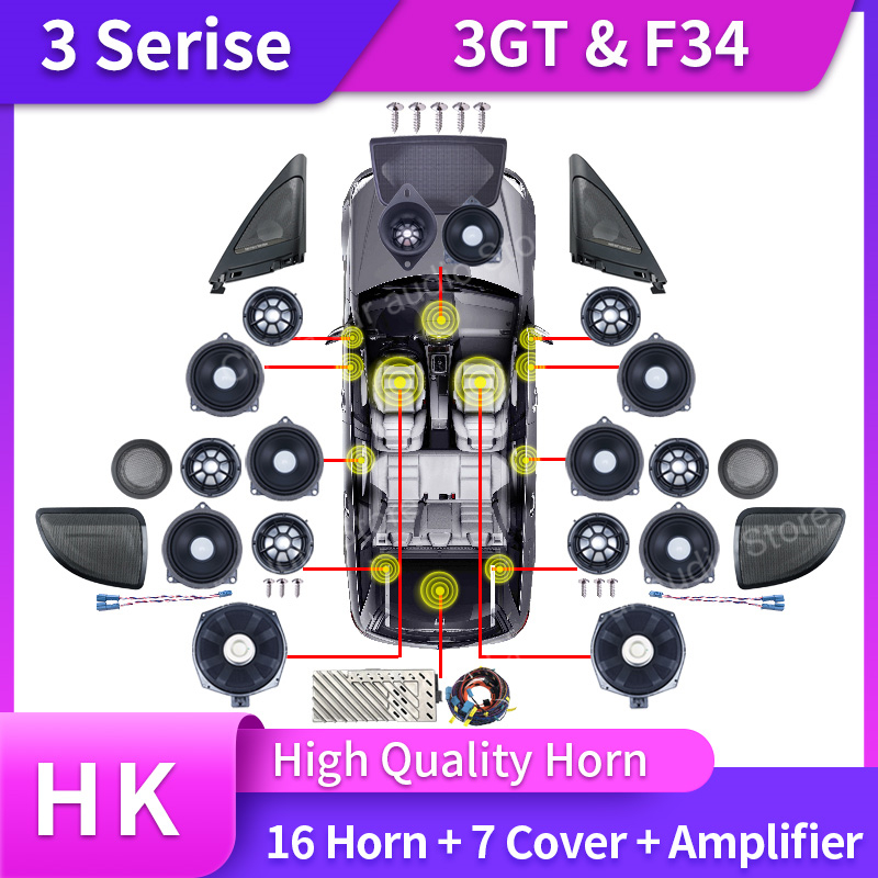 Car Speaker Kit For BMW F34 GT - đánh giá và giá Tweeter