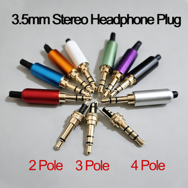 1PC 3.5MM Audio Connector 2/3/ - đánh giá và giá Audio Jumper Wire