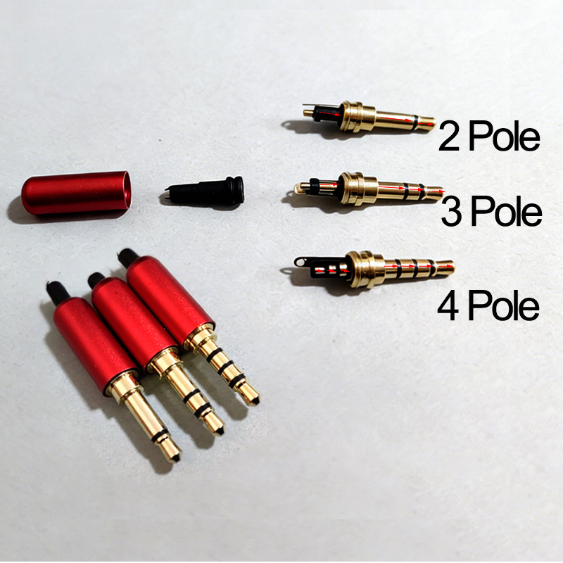 1PC 3.5MM Audio Connector 2/3/ - đánh giá và giá Audio Jumper Wire
