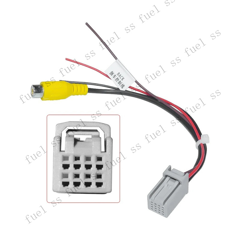 S+ 8Pin Rear Camera Video Plug - đánh giá và giá Rca Cable
