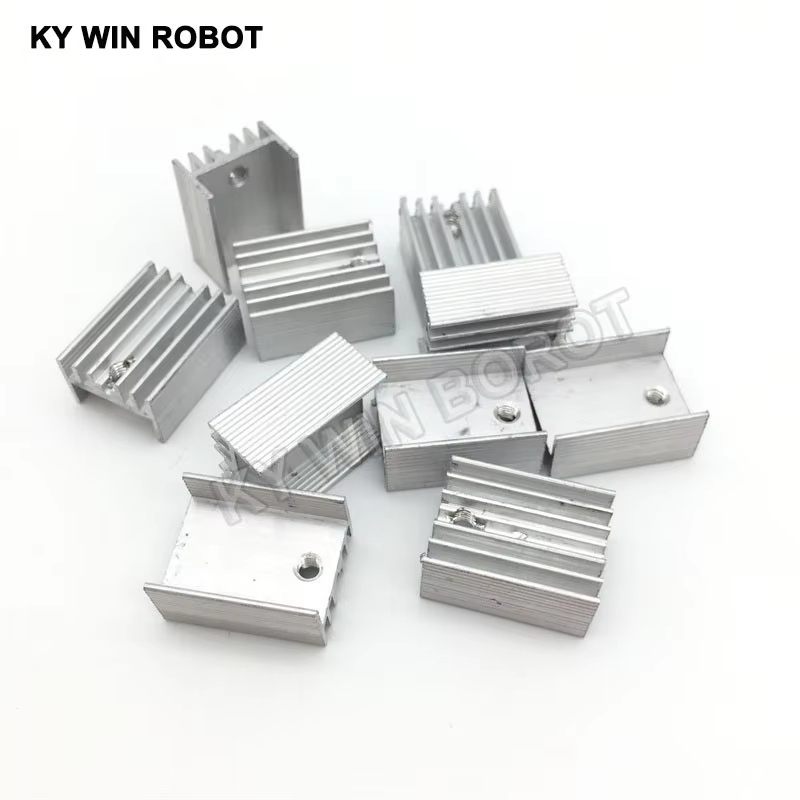 10pcs Aluminium TO-220 Heatsin - đánh giá và giá Heatsink Aluminum